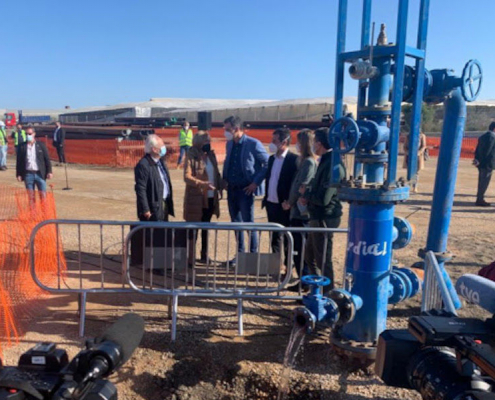 El Presidente del Gobierno visita nuestras instalaciones de geotermia profunda en Almería